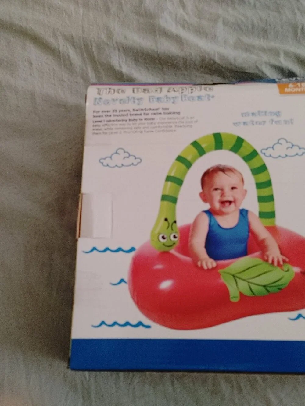 BNIB Swim School The Bad Apple Novelty Baby Boat Level 1 (6-18 mo.)